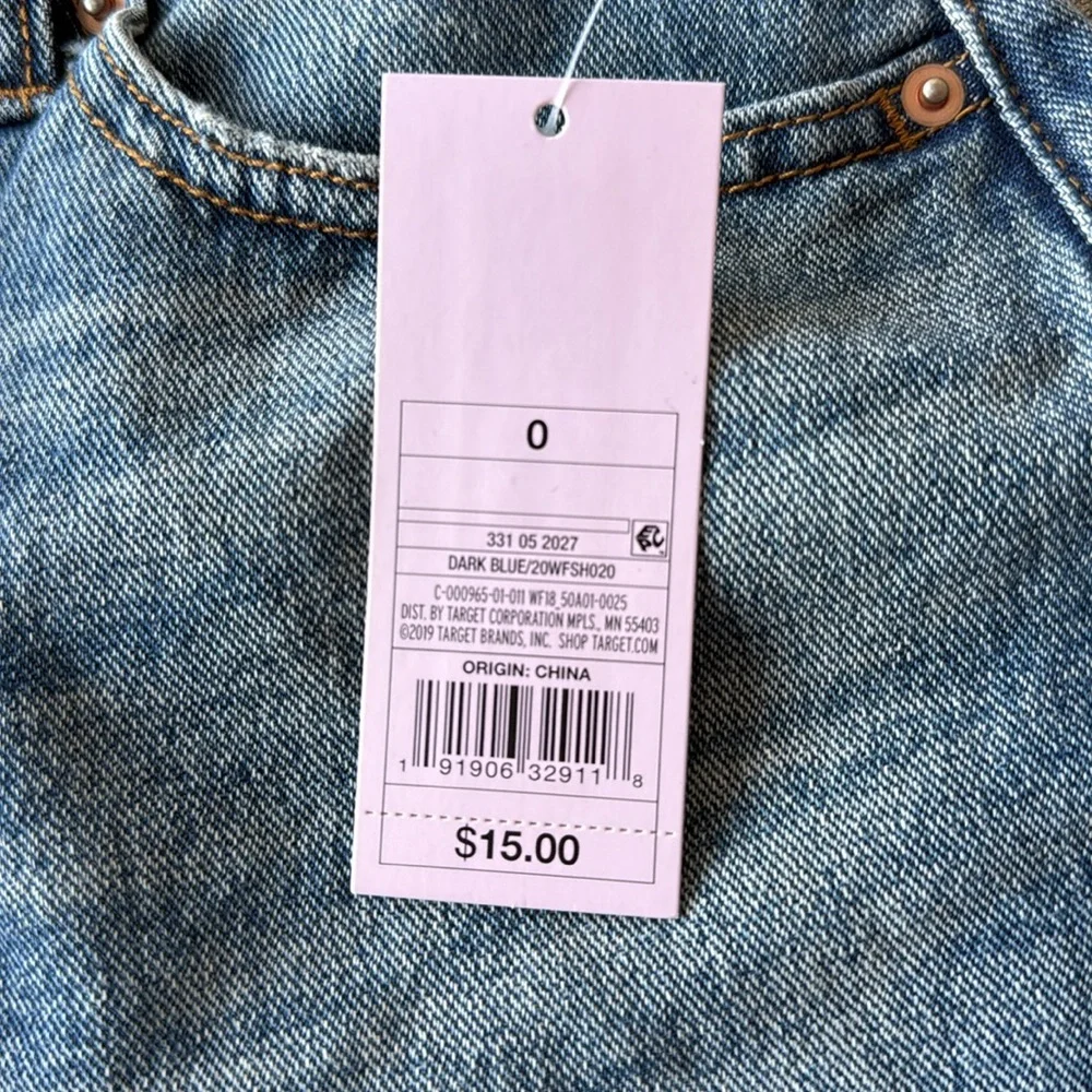 Wild Fable Target Denim High Rise shorts size 0 / 25 NWT